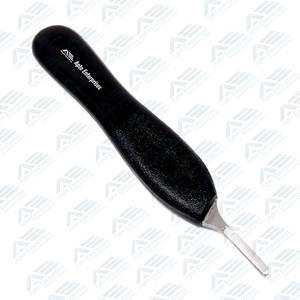 Modèle artisanal pour la fabrication, la biologie et les laboratoires, anatomie chirurgicale, manche en plastique noir, pointe en acier inoxydable, manche de scalpel pour la chirurgie, l'art - Product Image 2