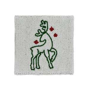 Premium Chic <b>Beaded</b> Glass <b>Coasters</b> Durable Coffee Mug Mats for Coffee Table Craftsmanship Premium Craftsmanship - Product Image 3