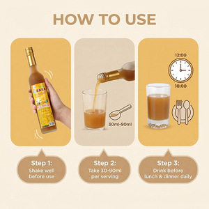 Esencia de Extracto de Raíz de Cúrcuma con Enzimas Vitality |   Cúrcuma de Alta Altitud 100% Taiwanesa |   Soporte para el Metabolismo y la Digestión |   Superalimento - Product Image 6
