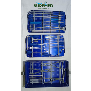 ชุดเครื่องมือผ่าตัดกระดูกสันหลังสแตนเลส SureMed Instruments พร้อมกล่องอลูมิเนียม อุปกรณ์ศัลยกรรมกระดูกและข้อ คู่มือการใช้งาน ได้รับการรับรองมาตรฐาน ISO13485 ผลิตแบบ OEM - Product Image 6