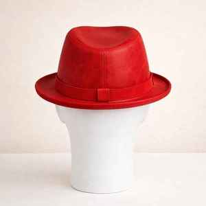 Sombrero Vaquero de Cuero Premium Personalizado, Hecho a Mano, Estilo Occidental, para Hombres y Mujeres, para Viajes y Equitación al Aire Libre - Product Image 3