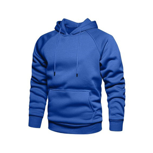 Sudadera con Capucha Negra para Hombre, de Poliéster/Algodón, Tejido de Punto, Corte Casual, Manga Regular, Diseño con Bolsillo, Invierno, Resistente al Viento, Transpirable - Product Image 4