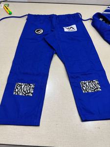 Shoyorol Blue Batch de Calidad Premium # Kimono Brasileño de Jiu Jitsu BJJ 105, Uniforme de Karate, Hecho con 450 GSM, NPI-00114 - Product Image 4