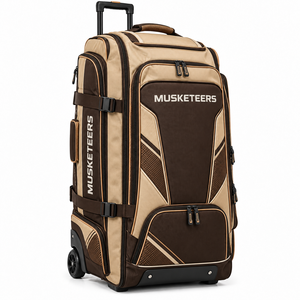 OEM Wholesale Sports Team <b>Bags</b> <b>with</b> Custom Logo Waterproof Cricket <b>Bags</b> <b>With</b> Trolley <b>Wheels</b> Shoe Compartment - Product Image 6