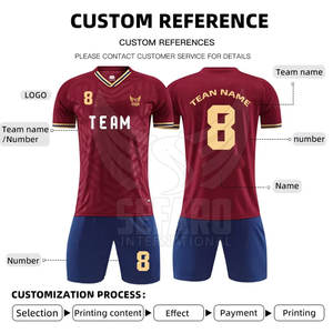 Nuevo Diseño de Uniforme de Fútbol de Última Generación, Diseño de Alto Rendimiento, Diseña Tu Propio Uniforme de Fútbol - Product Image 2