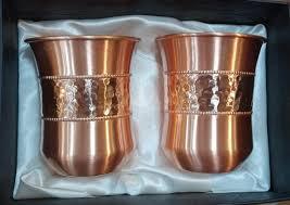 Traditional Copper Glass Tumbler Manufacturer Ayurvedic Drinking Water Cup Bulk Supply Export Metal <b>Drinkware</b> - Product Image 5