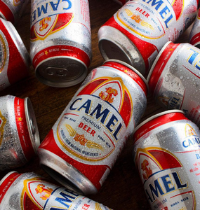 Bière légère CAMEL du Vietnam 4,5% d'alcool 330ml 24 canettes Pasteurisée Fournisseur en gros OEM Exportation de boissons Haute Qualité - Product Image 6