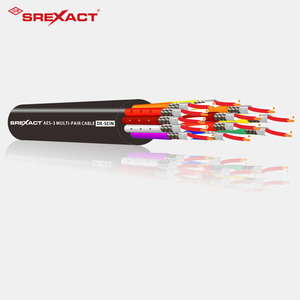 SREXACT 12-Core Twisted Pair Foil & Braid Double Shield Copper Conductor PVC Jacket Professional Audio <b>Cable</b> - Product Image 4