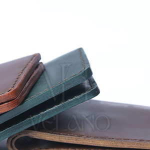 Portefeuille en cuir personnalisé 2026 pour homme, plusieurs emplacements pour cartes, portefeuille en cuir véritable souple, style décontracté et professionnel - Product Image 5