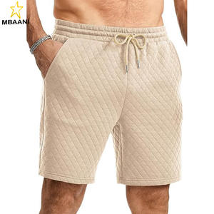 กางเกงขาสั้นลำลองผู้ชายแบบมีเชือกผูก เอวยางยืด เหมาะสำหรับใส่ไปเที่ยวทะเล ออกกำลังกาย วิ่ง หรือใส่เล่นทั่วไป - Product Image 1
