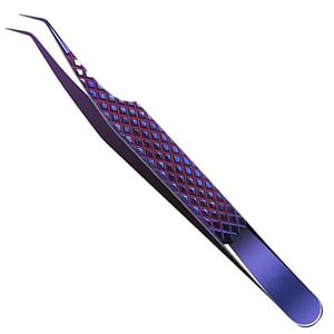 Ensemble de pinces à cils professionnelles en acier inoxydable, pointe lisse, outils de précision pour l'application d'extensions de cils, pinces avec logo personnalisé - Product Image 4