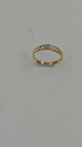 แหวนทองคำน้ำหนักเบาสุดๆกะรัต14ชิ้นพร้อมแหวนทองคำแฟชั่นที่ปลูกด้วยเพชรมาตรฐานในห้องปฏิบัติการ - Product Image 2