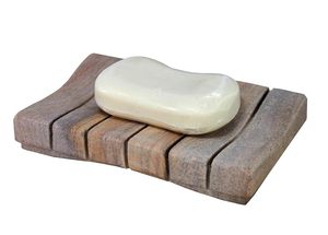 Porte-savon de luxe en marbre naturel, fait main, en pierre, décoratif, pour salle de bain, comptoir de cuisine, lavabo et meuble-lavabo - Product Image 1