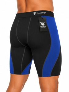 Shorts de compression décontractés pour hommes en toile écologique, séchage rapide, respirants, anti-humidité, pour la gym et le sport - Product Image 3