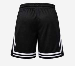 Premium Men's <b>Black</b> football <b>Board</b> Shorts With Side Stripe Drawstring Casual Plus Size Short Shorts - Product Image 2