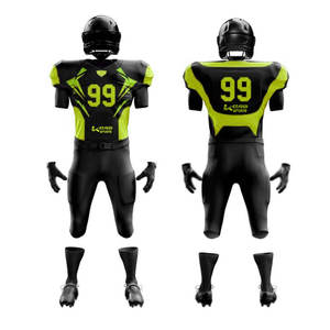 Uniforme de Fútbol Americano Personalizado al por Mayor, Sublimado e Impreso, de Alta Calidad, Nueva Llegada - Product Image 1