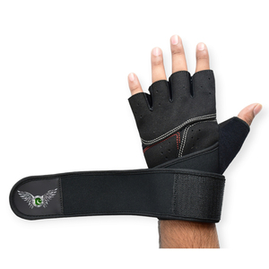Gants d'entraînement OEM avec coussinets pour les paumes, pour la musculation, le bodybuilding et les sports – Vente en gros de gants de musculation - Product Image 3