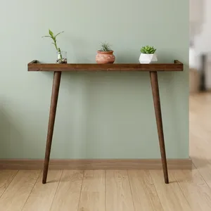 Mesa Consola de Madera para Sala de Estar, Elegante Mesa Auxiliar para Entrada, Pasillo, Recibidor, Dormitorio y Oficina - Product Image 2