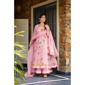 Conjuntos de diseñador para mujer Vestido de fiesta elegante con hermoso Pent y Dupatta - Product Image 3