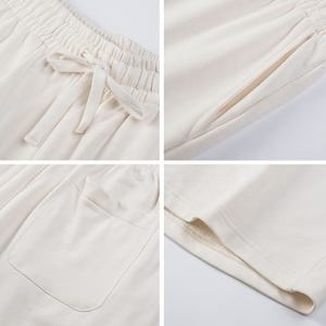 Pantalones Cortos Deportivos de Algodón Francés Vintage para Hombre, Personalizados, de Alta Calidad, con Estampado Lavado al Ácido, Estilo Casual de Invierno - Product Image 6