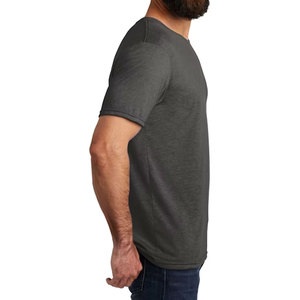 Custom Logo Drop Shoulder T Shirt Men 240GSM Heavy Cotton Blank <b>White</b> <b>Tee</b> Shirt Loose Fit Streetwear Clothing T Shirt - Product Image 6