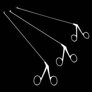 Ensemble de forceps laryngéens de qualité médicale, 3 pièces, 25 cm, instruments chirurgicaux ORL réutilisables, qualité supérieure - Product Image 5