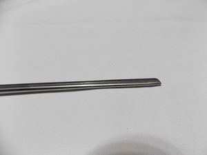 Forceps micro-laryngéens tubulaires à action tubulaire, à embout rond, 2 mm, en acier inoxydable, instruments médicaux ORL - Product Image 2
