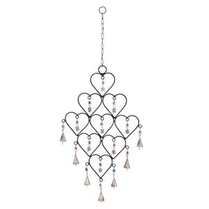 Campana de pared de hierro de primera calidad, diseño tradicional hecho a mano, adecuada para hoteles, resorts y casas rurales. - Product Image 1