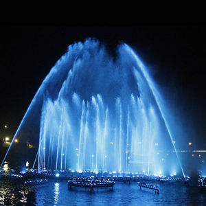 Fuente de Agua Musical Móvil de Acero Inoxidable - Product Image 2