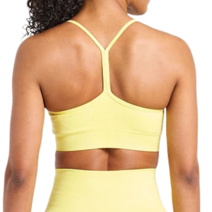 Soutien-gorge de sport athlétique respirant pour femme, haut court de fitness et d'entraînement avec maintien confortable et soutien pour la course, le yoga et le Pilates - Product Image 2