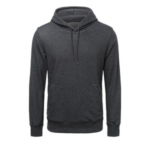 Sweat-shirt à capuche en coton mélangé pour homme, OEM ODM, sweat-shirt à capuche de marque privée de qualité supérieure pour homme - Product Image 2