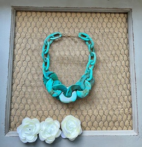 <b>Resin</b> Necklace Epoxy craft necklace jewelry - <b>Resin</b> art craft trendy design <b>clear</b> <b>resin</b> classic polished from India - Product Image 2