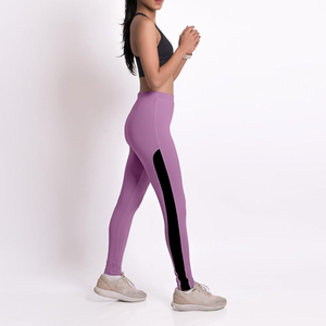Leggings Elegantes y Cómodos para Mujer, para Ejercicio, Yoga, Uso Casual, Cintura Media, Sólidos, Transpirables, de Spandex/Nailon, Largos - Product Image 3