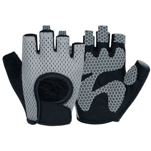 Guantes de fitness para entrenamiento en el gimnasio, levantamiento de pesas, soporte para muñecas, agarre acolchado en la palma, transpirables, cómodos y de alto rendimiento. - Product Image 2
