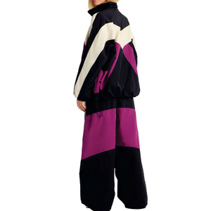 Conjuntos de chándal cortavientos de nailon para mujer, chaqueta y pantalón con bloques de color personalizados, ropa deportiva ligera, ajuste holgado, chaquetas de entrenamiento para hombre - Product Image 2