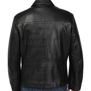 Vestes en cuir, vestes en cuir souple pour hommes, tenue tendance et mode, look décontracté pour tous les jours, vestes d'hiver - Product Image 2