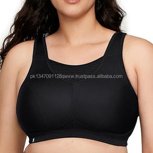 Nouveau soutien-gorge de sport pour femme, à fermeture avant, sans coutures, couvrant entièrement la poitrine, effet push-up, respirant, séchage rapide, 100% coton, coussinets amovibles, haute performance - Product Image 5