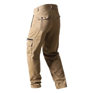 Pantalones de Algodón con Bolsillos para Hombre, Colección de Año Nuevo, Pantalones Tácticos, Pantalones de Senderismo, Pantalones de Caza, Pantalones de Trabajo con Múltiples Bolsillos - Product Image 2