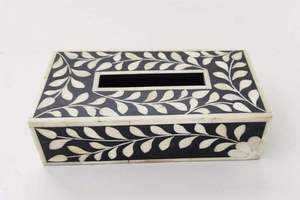 กล่องใส่กระดาษทิชชูฝังลายกระดูก - Product Image 5