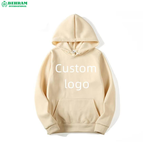 High Quality 100% Cotton 310 GSM Heavy Weight Distressed Black Pullover Hoodies & <b>Sweatshirts</b> <b>Long</b> Sleeve Cotton Hoodies Men - Product Image 5