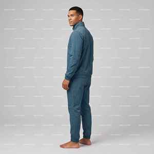 <b>Nylon</b> Tracksuit Custom Polyester Zip up Reflective Waterproof Windproof <b>Nylon</b> Jacket and Track Pants <b>Jogger</b> Windbreaker Sets - Product Image 5