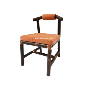 Silla de Comedor de Bambú Ecológica Tongko, Muebles de Bambú Natural Hechos a Mano para Comedor Moderno, Sala de Estar de Villa - Product Image 1