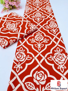 Tela de corbata de poliéster Premium de Libia con estampado de cera para uso en prendas, adaptada a su marca con personalización - Product Image 2