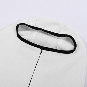 Sudadera con capucha y cremallera de diseño personalizado, 650 g/m², estilo urbano, estampada, de algodón liso, con cremallera, bordado ninja - Product Image 6