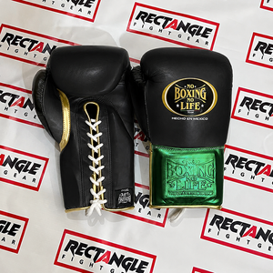 Custom No Boxing No Life Genuine Leather MMA <b>Gloves</b> for Training Sparring Non-Slip Breathable UV Protection Full Finger Lace-up - Product Image 1