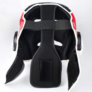 Équipement d'arts martiaux, casque de protection pour l'entraînement de boxe, équipement de combat MMA en cuir, casque de boxe et de kickboxing - Product Image 6