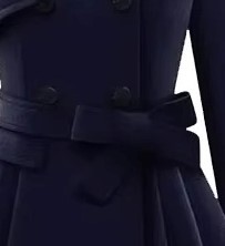 3. Abrigo de Mezcla de Lana para Mujer, Abrigo de Invierno de Lujo con Cuello de Solapa y Cinturón, Ropa Exterior de Moda, Proveedor Mayorista OEM ODM - Product Image 3