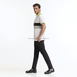 Nardon Apparel <b>Men's</b> Casual Short Sleeve Athletic Outdoor Work Collared for Polo <b>Shirts</b> with <b>Pocket</b> Dry Quickly Knitted Fabric - Product Image 3