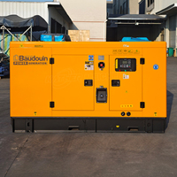 Groupes électrogènes diesel silencieux OEM/ODM 30/35/50/60/70/80/100/125KW, démarrage électrique 12/24V, 4 temps, puissants, Planta Eléctrica