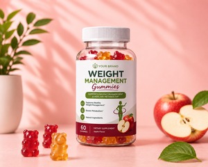 Gummies au vinaigre de cidre de pomme en marque blanche OEM pour le soutien à la gestion du poids - Product Image 1